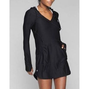 NWT Athleta | Wick-It Wader Coverup Dress - Black